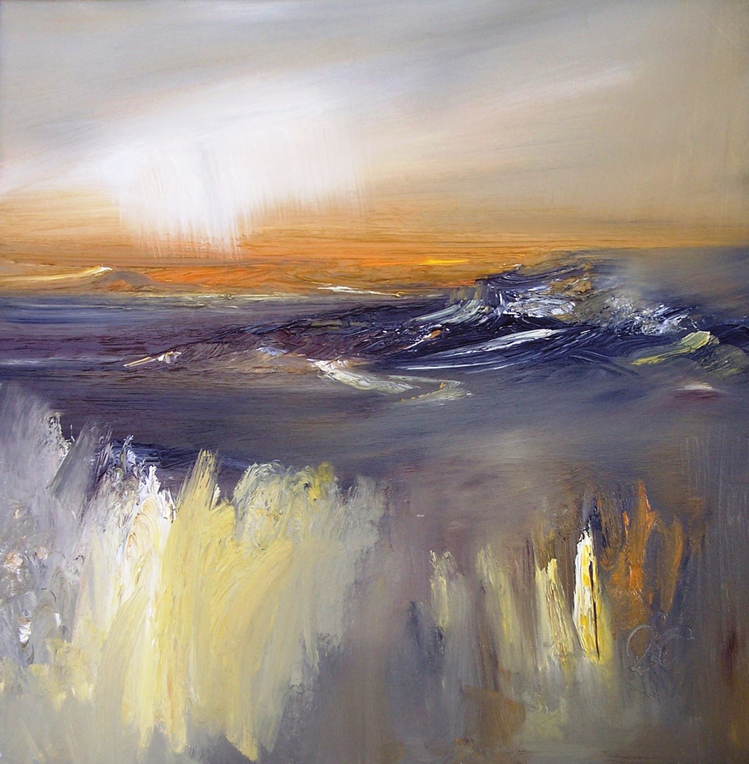 'Northern Cliffs' by artist Rosanne Barr
